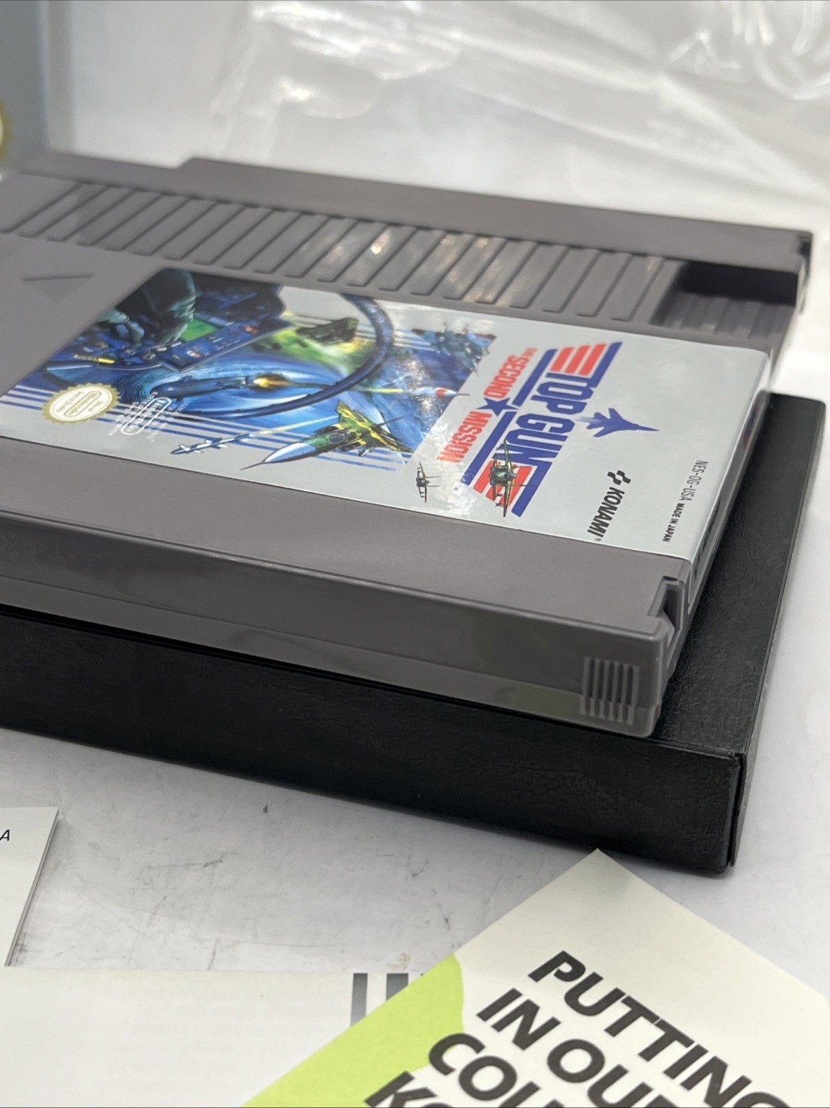 Top Gun: The Second Mission Nintendo NES, 1989 Complete In Box