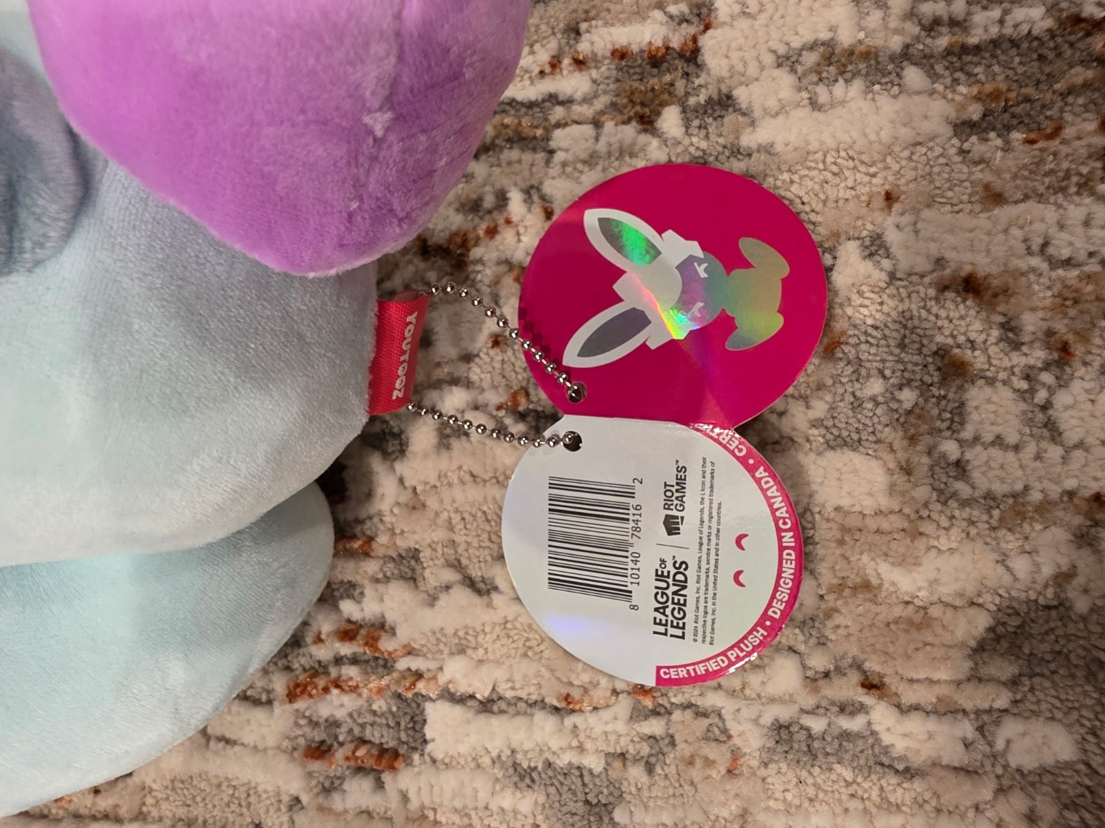 League of Legends Grey Battle Bunny 9-Inch Plush