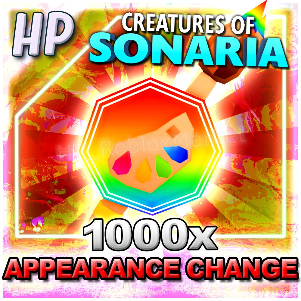 CREATURES OF SONARIA 🎨[ 1000x APPEARANCE CHANGE TOKEN ]⚡FASTEST DELIVERY・COS⚡
