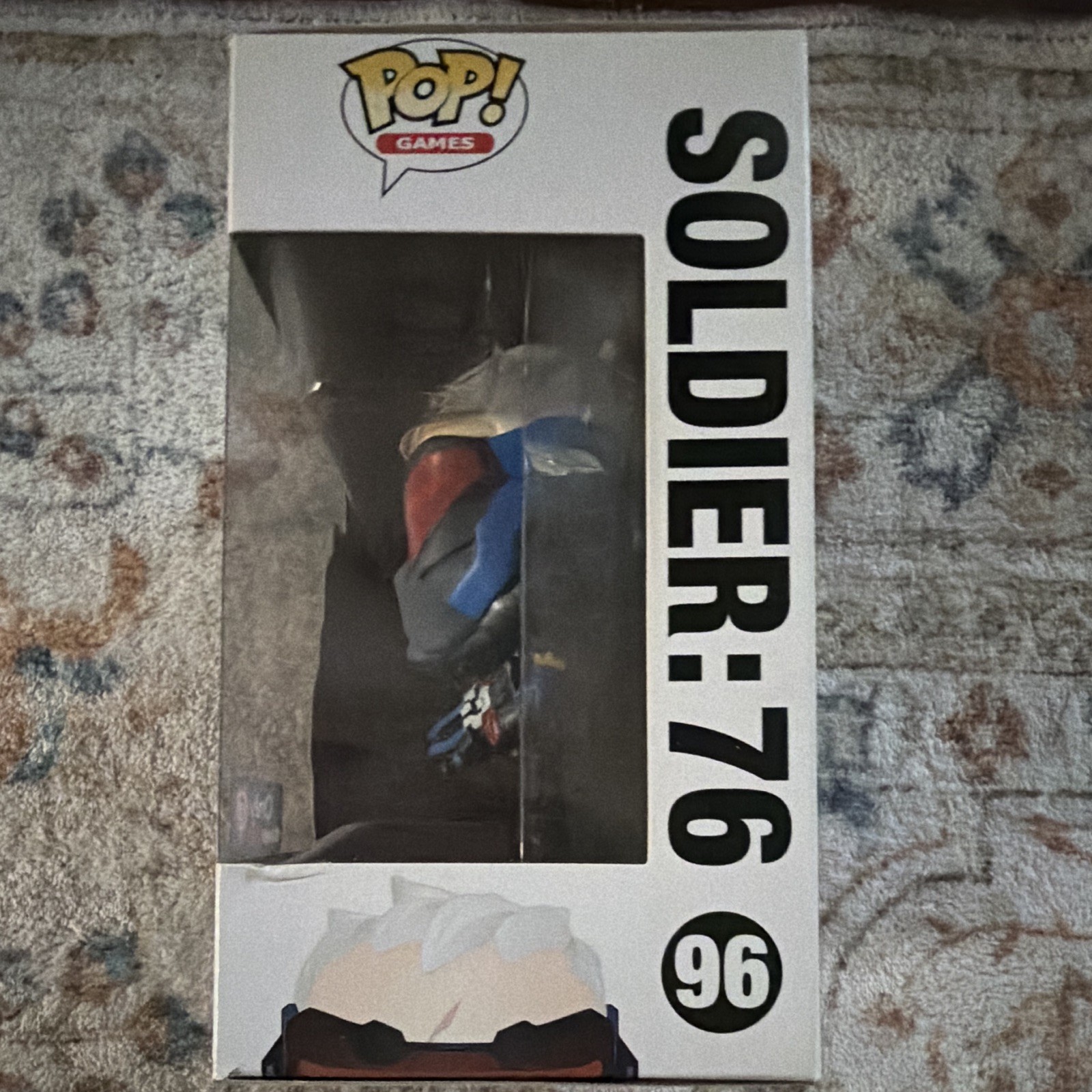 Funko Pop! Games Overwatch Soldier: 76 Vinyl Figure #96 2016 GameStop Excl