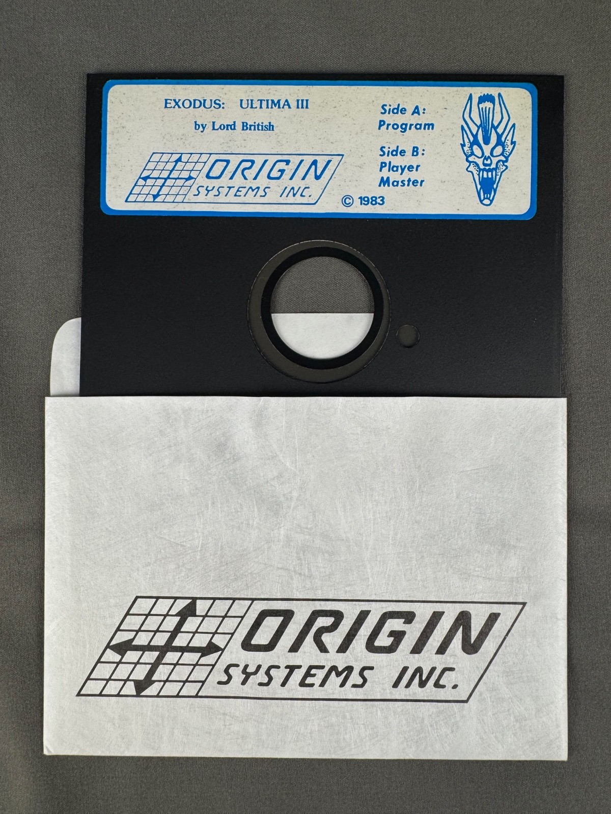 Vintage Apple II RPG Origin Systems Ultima III – Exodus