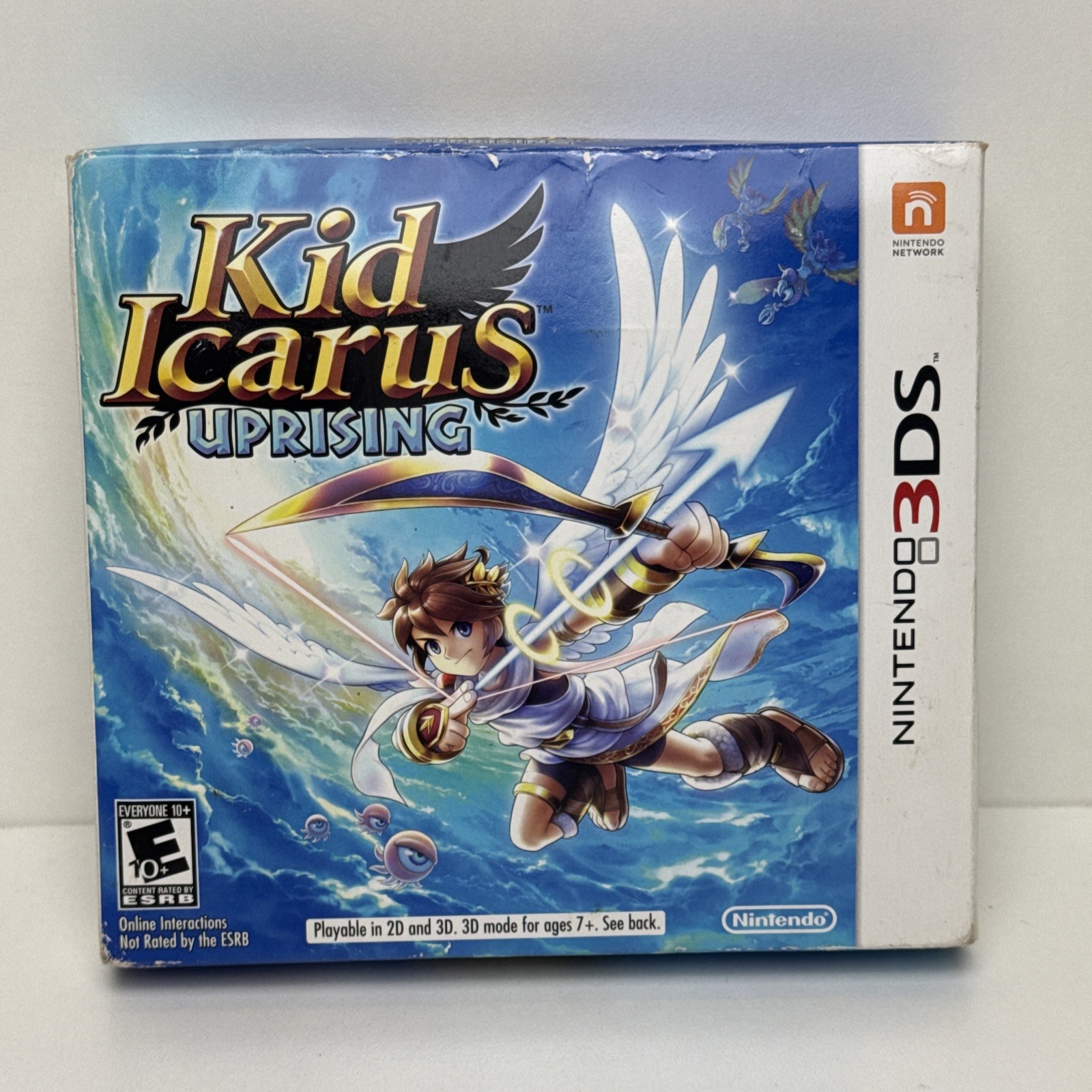 Kid Icarus: Uprising (Nintendo 3DS, 2012) SEALED BIG BOX w/ Card & Stand