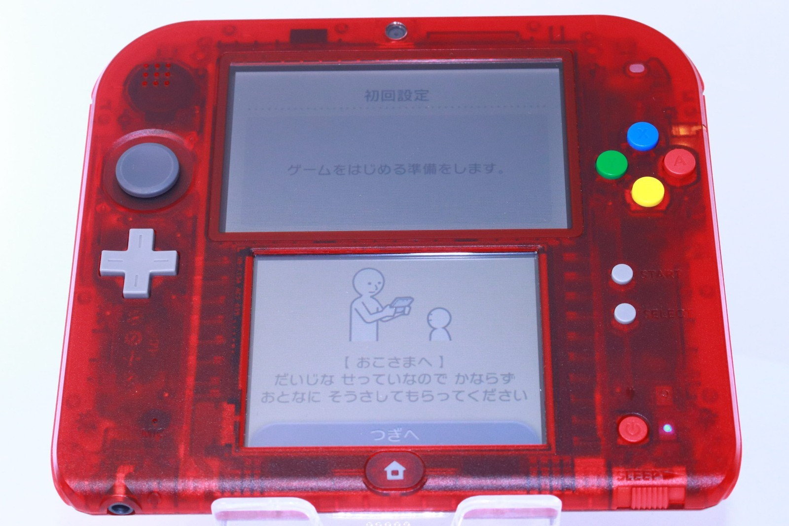 Nintendo 2DS Pokémon Red [Rank:S]Region-locked