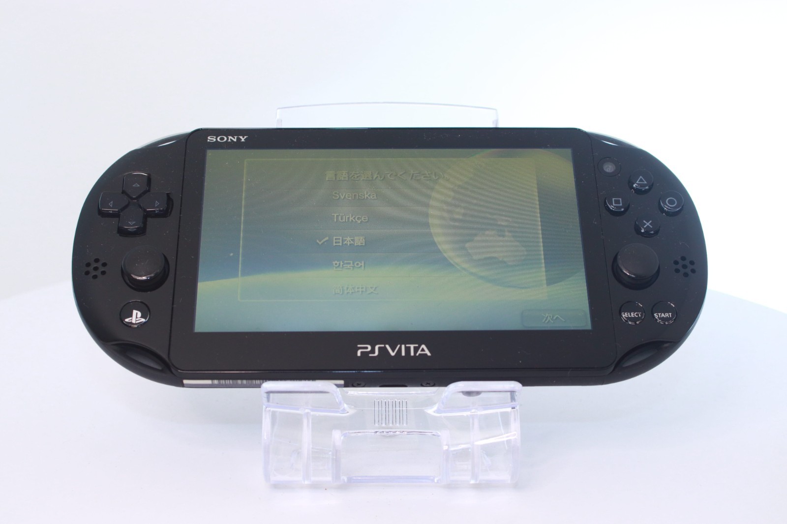JP Game PS Vita PCH-2000 Black [ Rank：B]