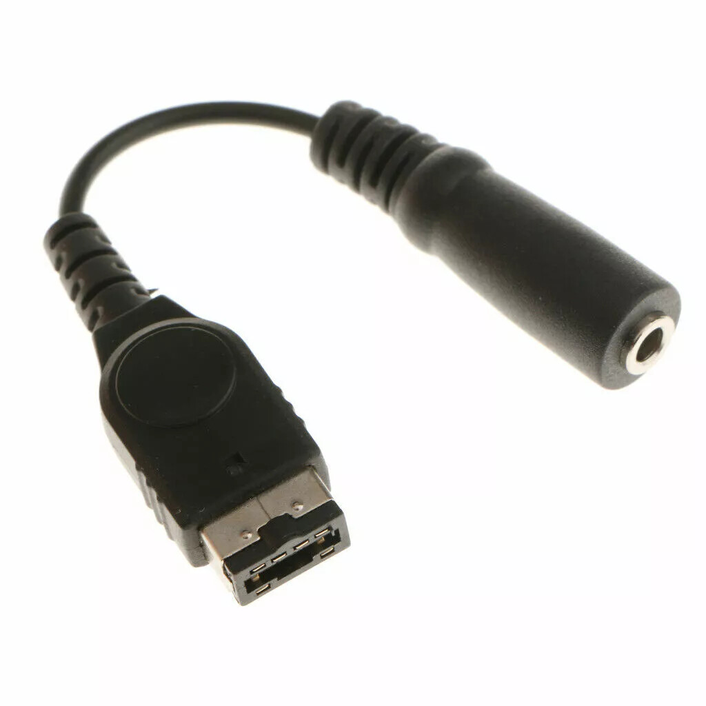 Headphone 3.5mm Jack Adapter Cable Audio Cord Nintendo Game Boy Advance GBA SP