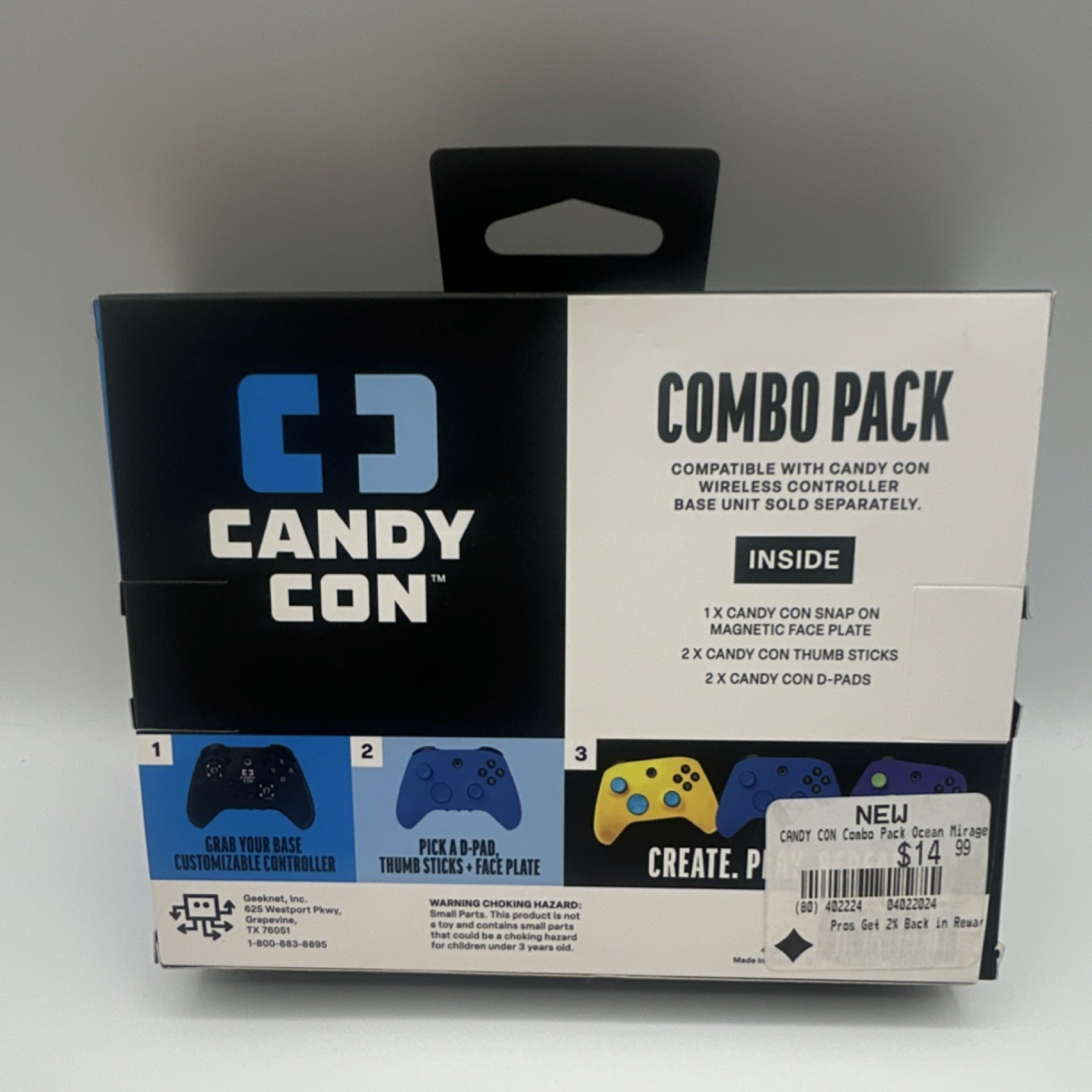 Candy Con Magnetic Faceplate Combo Pack White Purple Blue Red Teal Orange lot 7