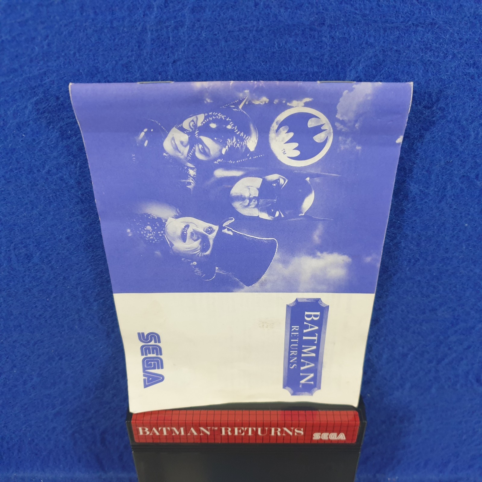 Master System BATMAN RETURNS Boxed & Complete PAL REGION FREE (Works in US)