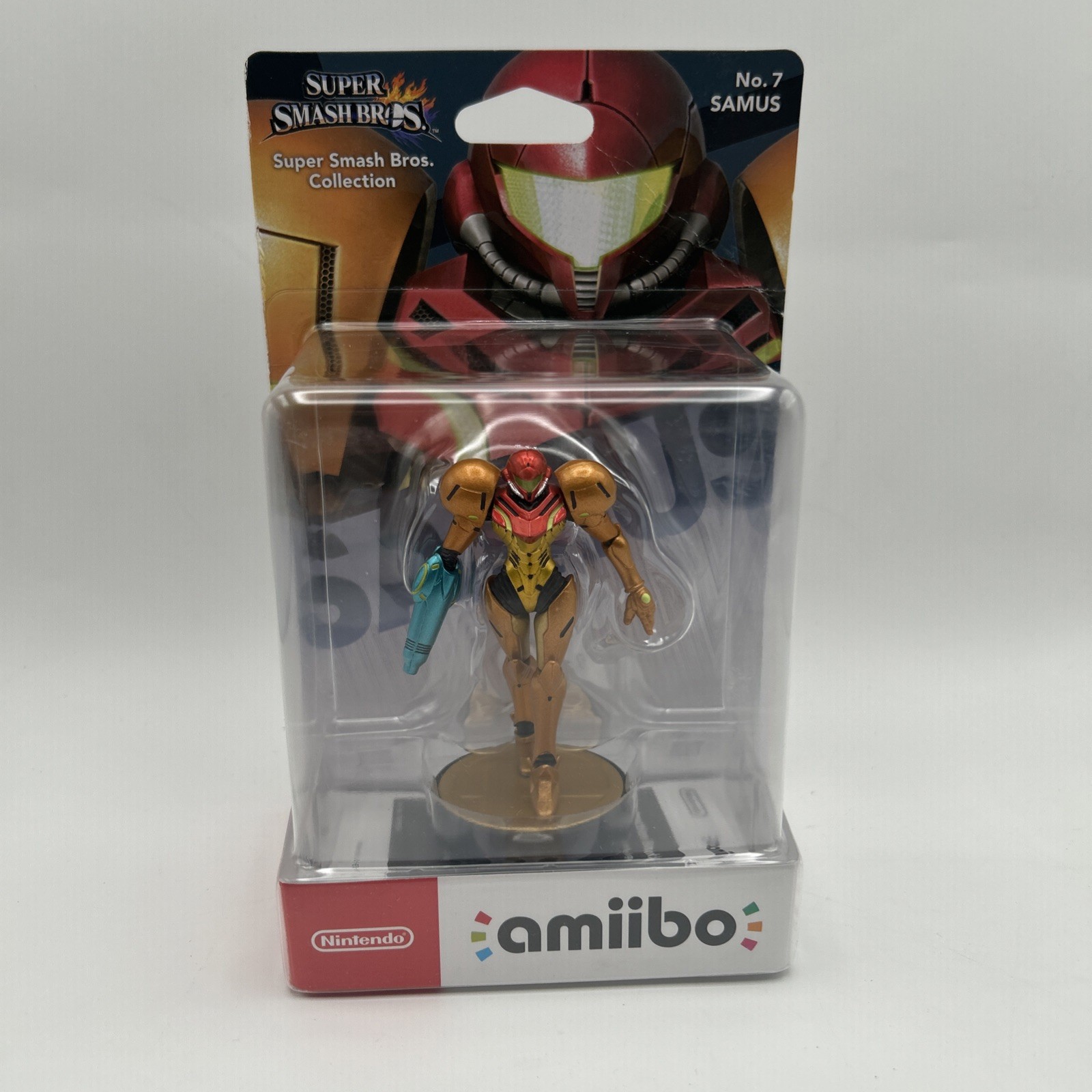 Amiibo – SEALED Samus Figure (Super Smash Bros) New In Box