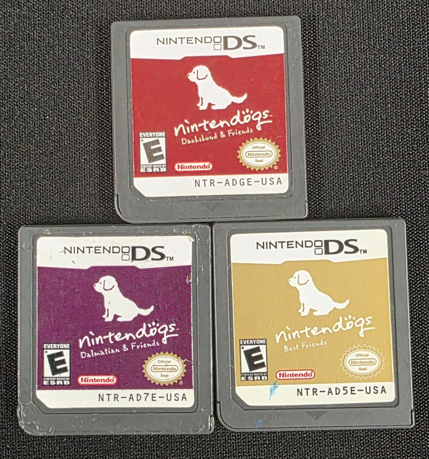 Nintendogs 5 Game Bundle (Nintendo DS, 3DS) Lot of 5 – Tested