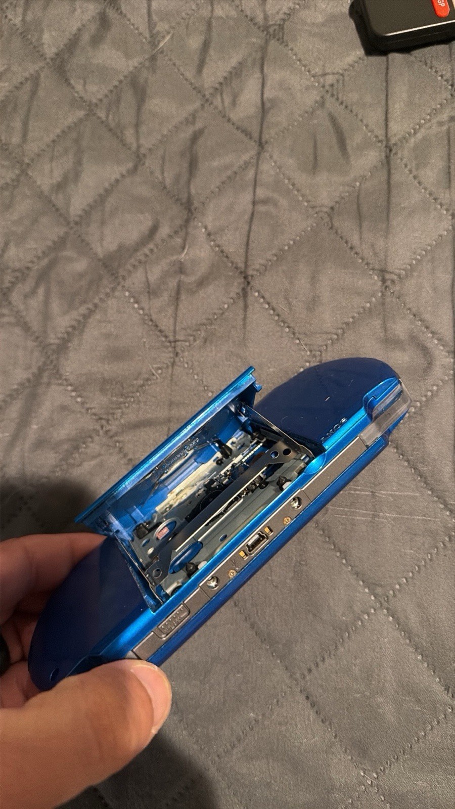 PSP 3000 Vibrant Blue VB Console Charger Battery [CC]