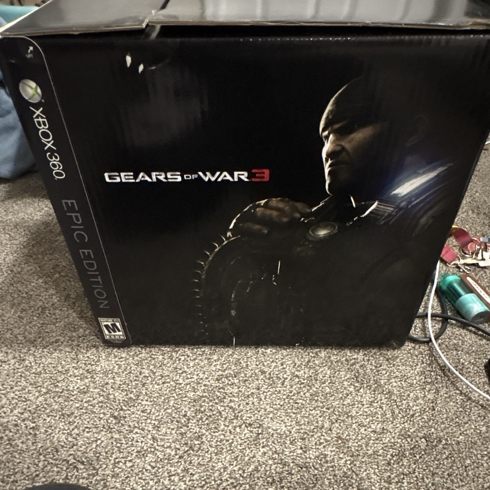 Microsoft Xbox 360 Gears of War 3 Epic Edition Collector’s Box Set Boxed