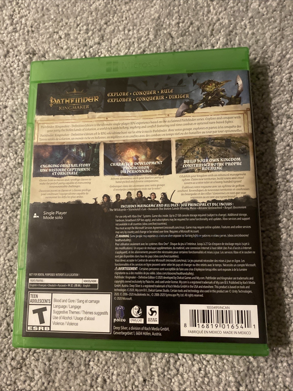 Pathfinder Kingmaker – Microsoft Xbox One