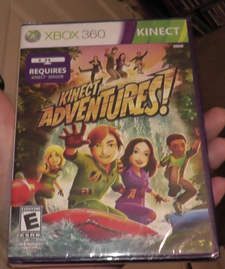brand new kinect adventures! xbox 360