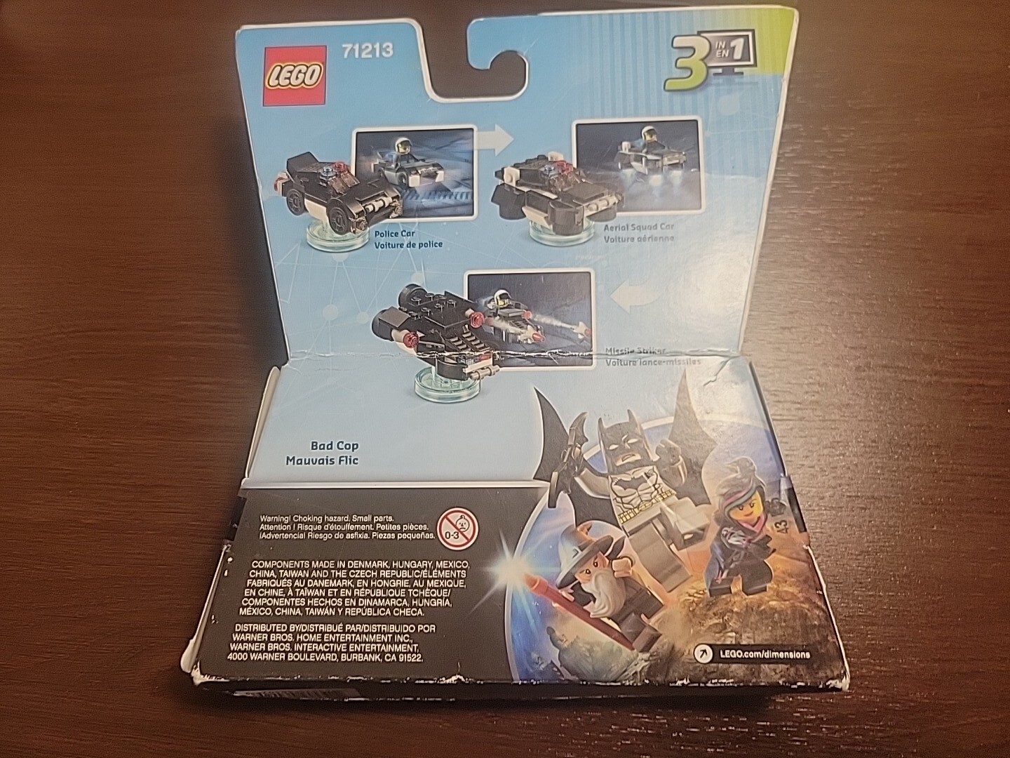 New Sealed Lego 71213 Dimensions The Lego Movie Fun Pack Bad Cop And Police Car