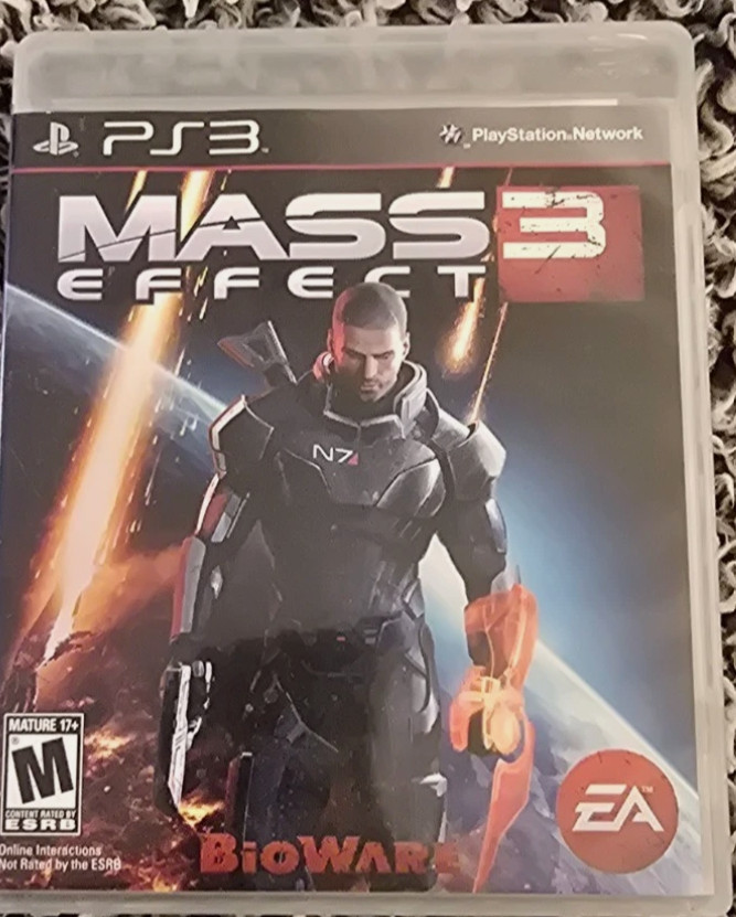 PS3 7 Game Lot inFamous Mass Effect 3 Watch Dogs Dishonored Tomb Raider MK vs DC