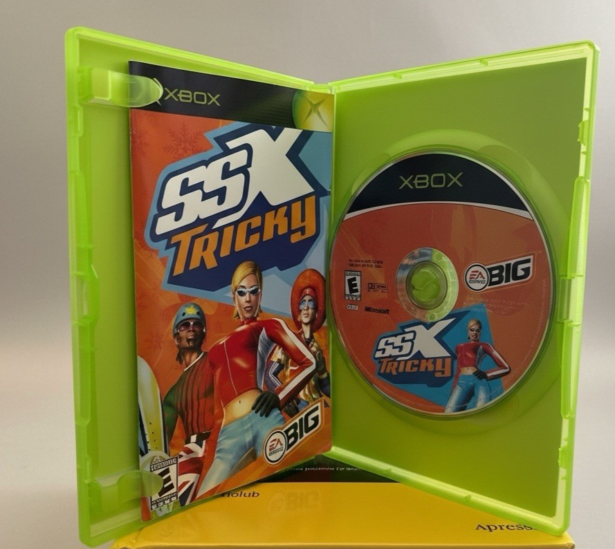 SSX Tricky Original Xbox Game EA Sports BIG Snowboarding Multiplayer Classic Tes