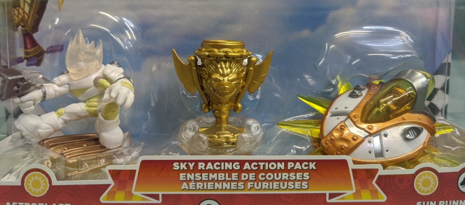 New Skylanders Superchargers Sky Racing Pack Astroblast Sky Trophy Sun Runner