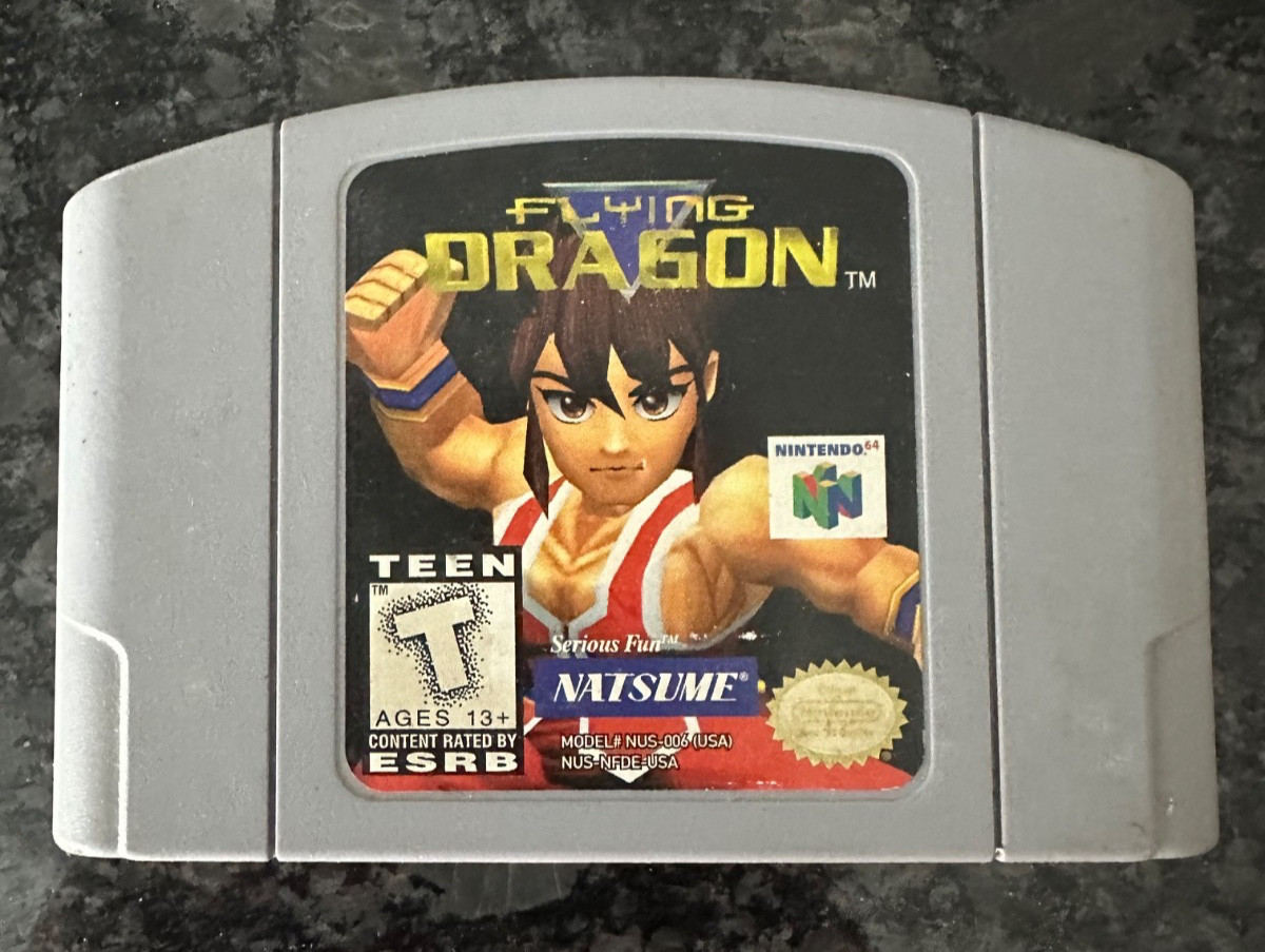 Flying Dragon Nintendo 64 Game Pre-Owned 1997 Japan