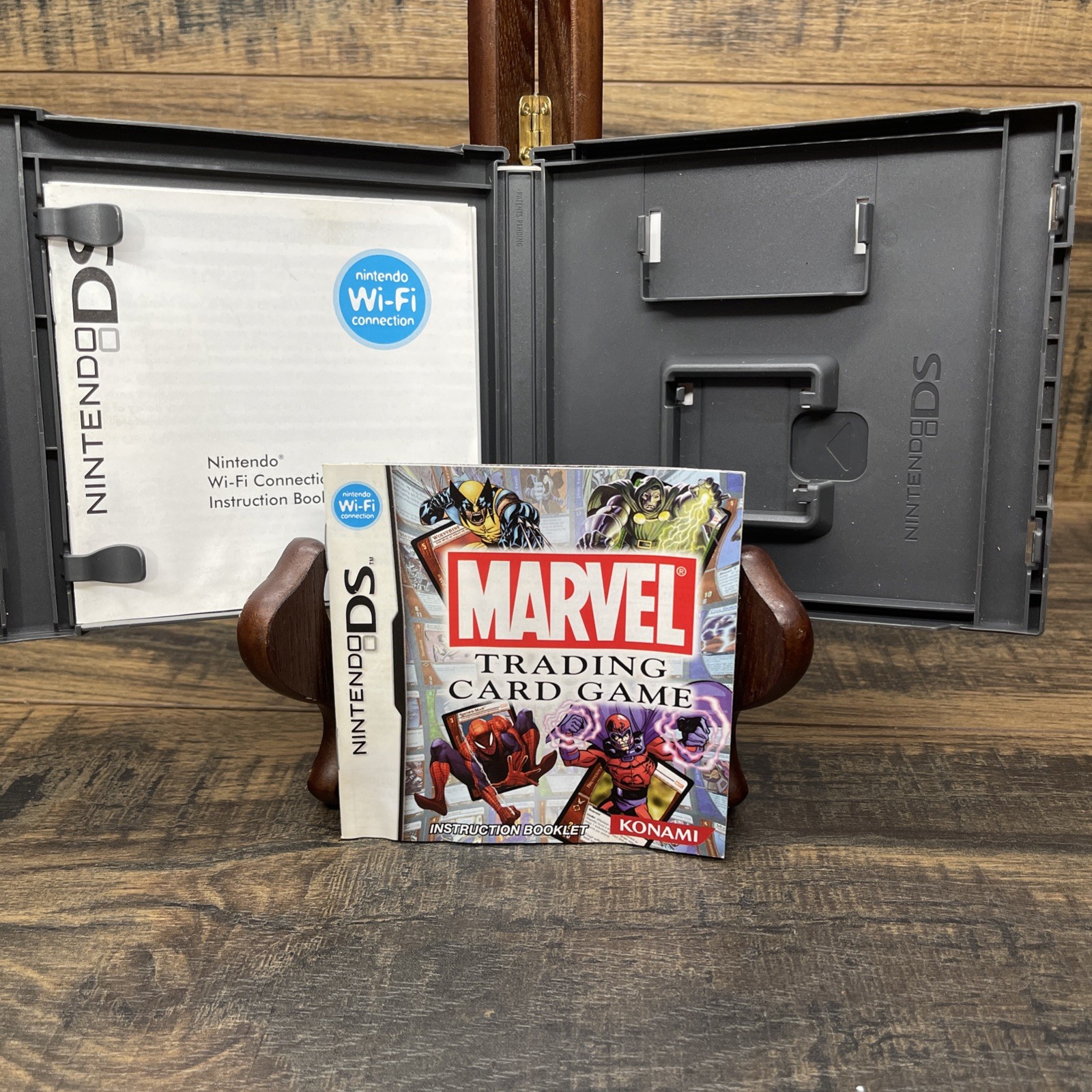Marvel Trading Card Game (Nintendo DS) Case And Manual ONLY No Game USA Version