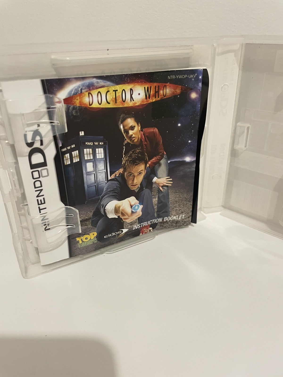 Nintendo DS Doctor Who Top Trumps PAL Complete In Box CIB