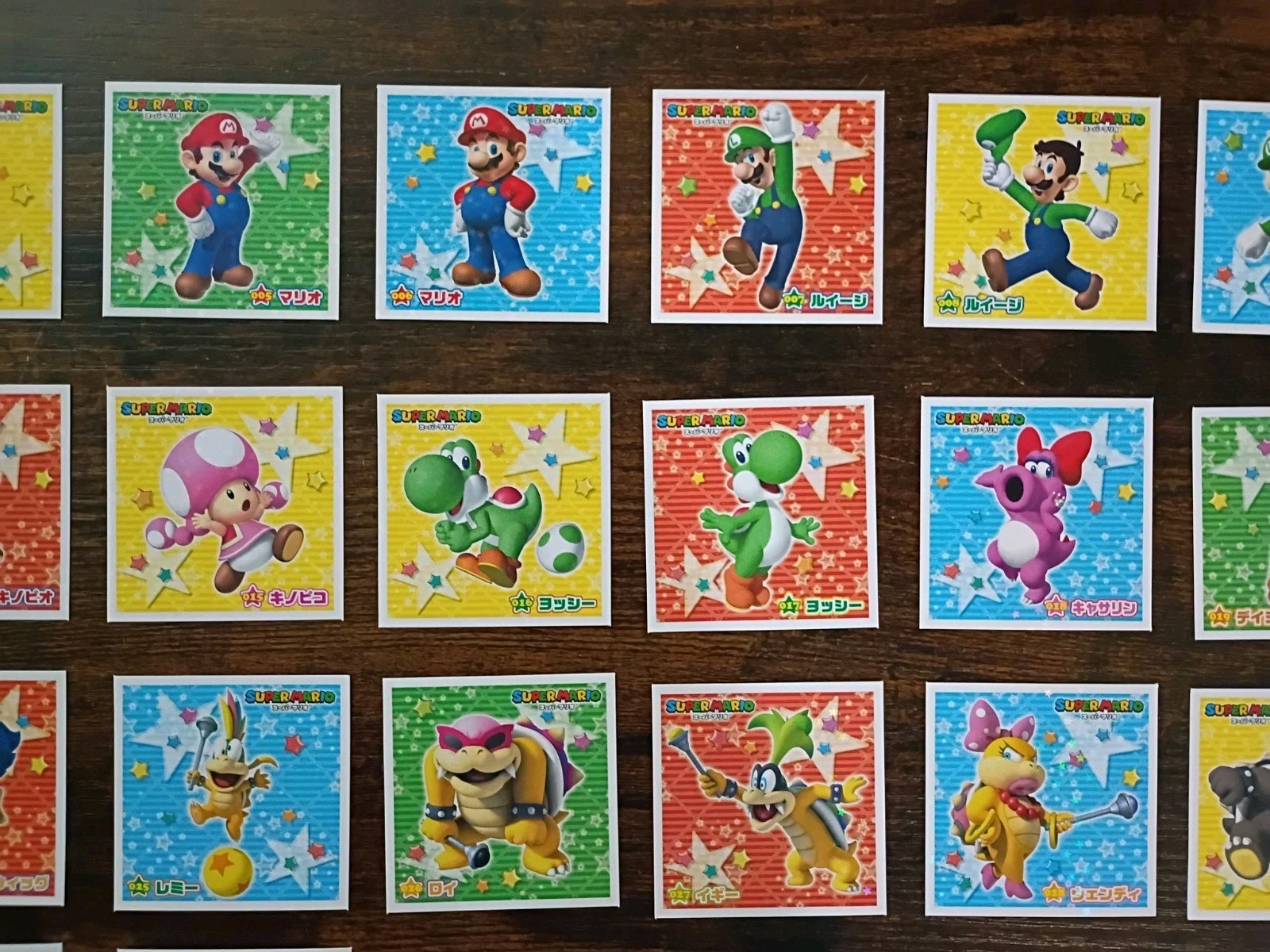 *COMPLETE* #1-60 SUPER MARIO Ensky Sticker Collection Japan Nintendo Exclusive