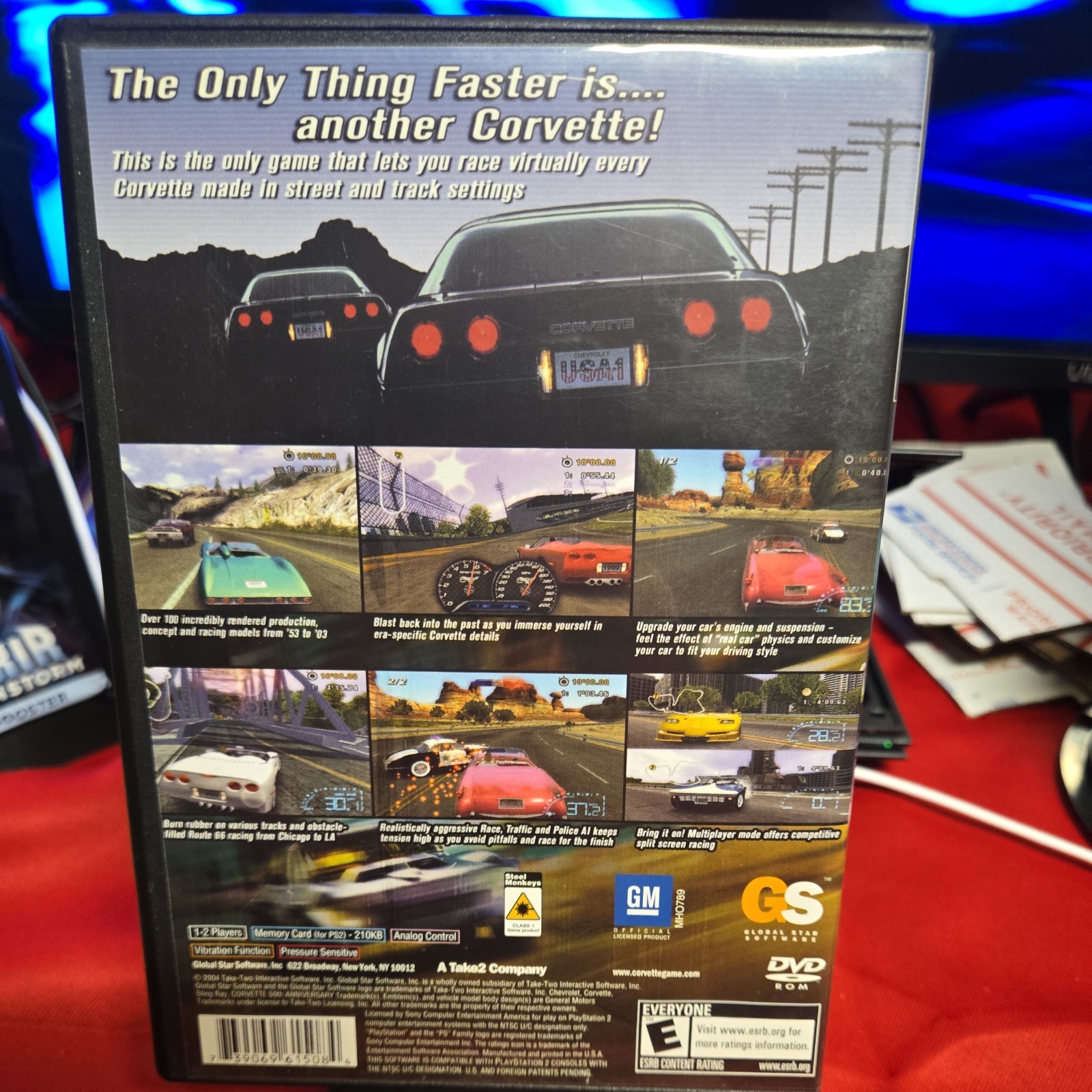 Corvette PlayStation 2 PS2 CIB TESTED