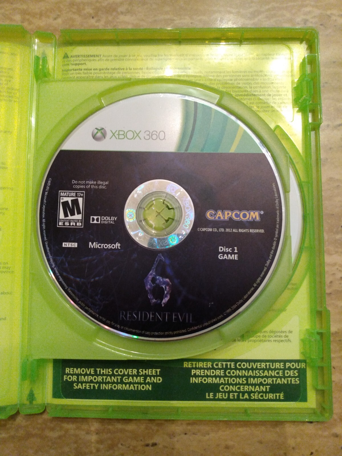 🔥 Resident Evil 6 For Xbox 360 – In Original Factory Box With Discs – Shipping