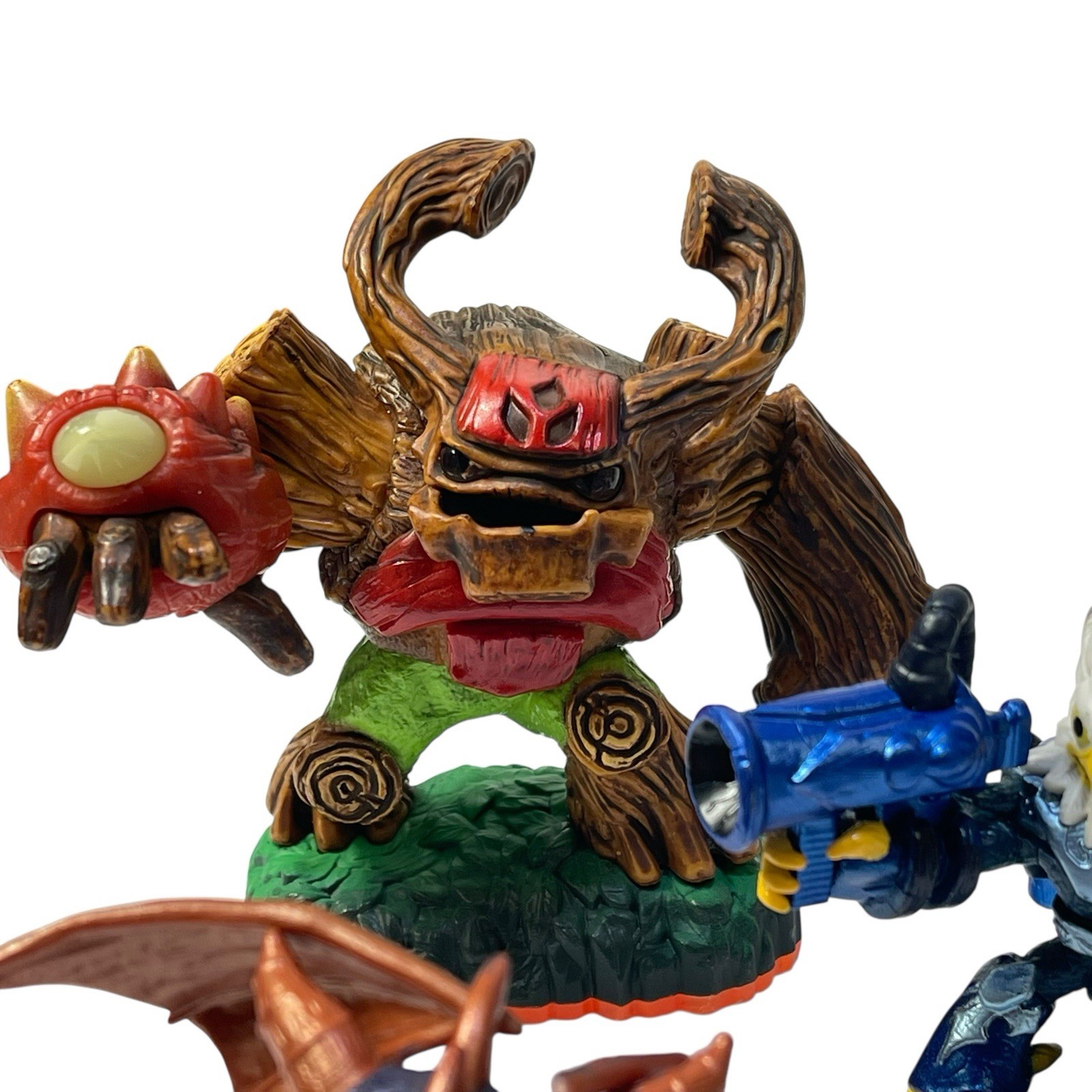 Lot of 8 Video Game Skylander Figures Spyro Thumpback Crusher Jet-Vac Tree Rex +
