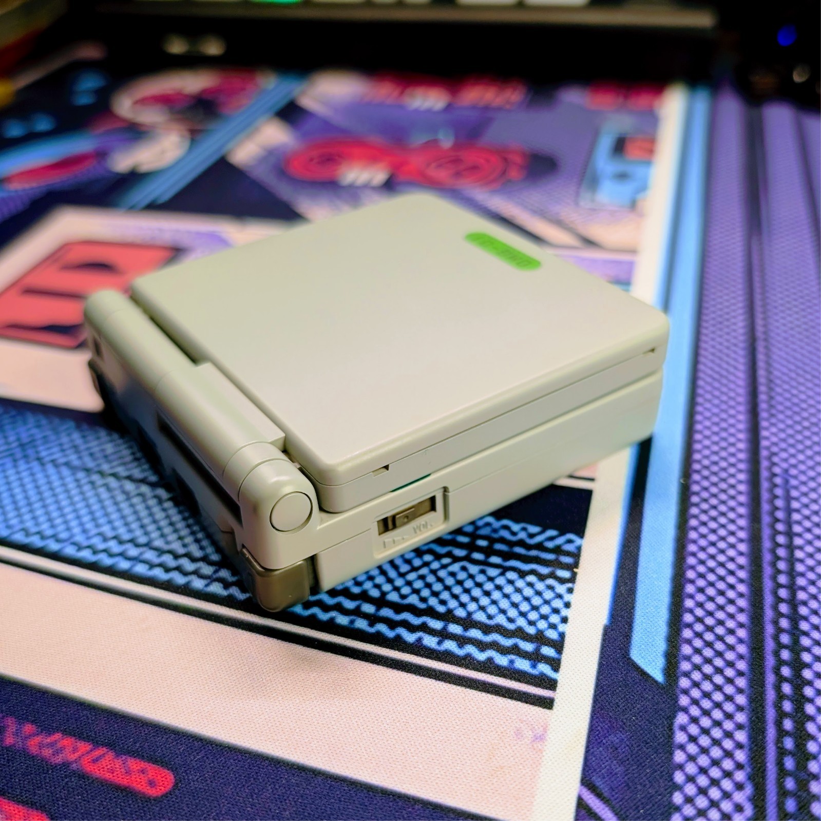 Nintendo Game Boy Advance SP IPS Backlit Screen New Shell Battery DMG Style
