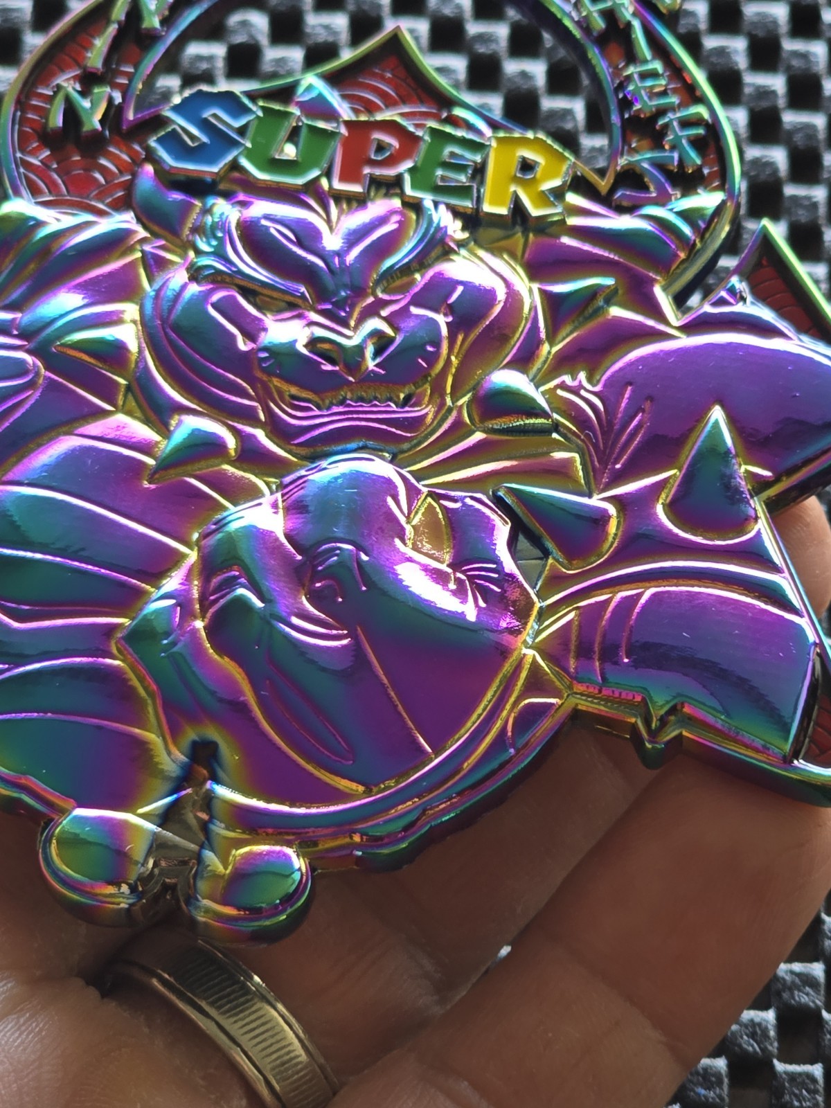 Super Mario Bowser Challenge Coin Super Ronin Chief USN Promo SNES GB SWITCH #2