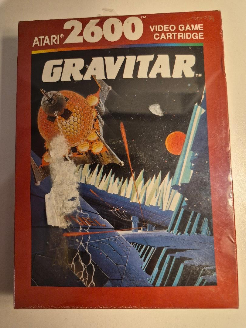 Gravitar (Atari 2600, 1983) Brand New – read description & see pics
