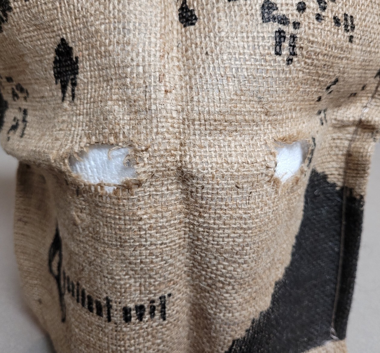Resident Evil 4 Dr Salvador Chainsaw Man Promo Burlap Mask