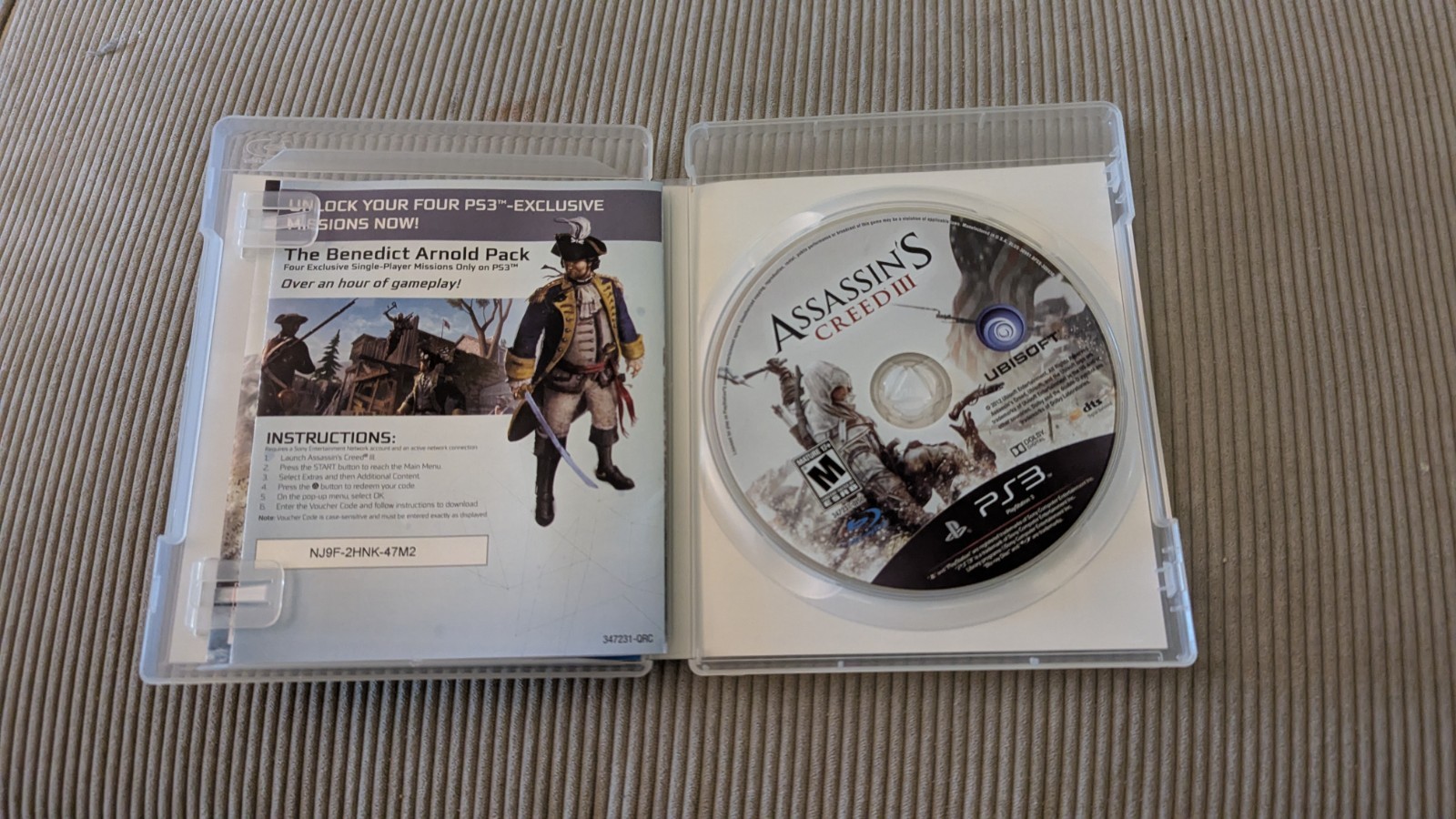 Assassin’s Creed III for PS3 Complete