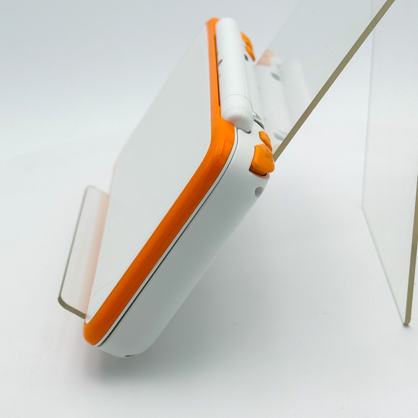 New Nintendo 2DS XL LL White Orange Console Japanese ver Good Condition Tested