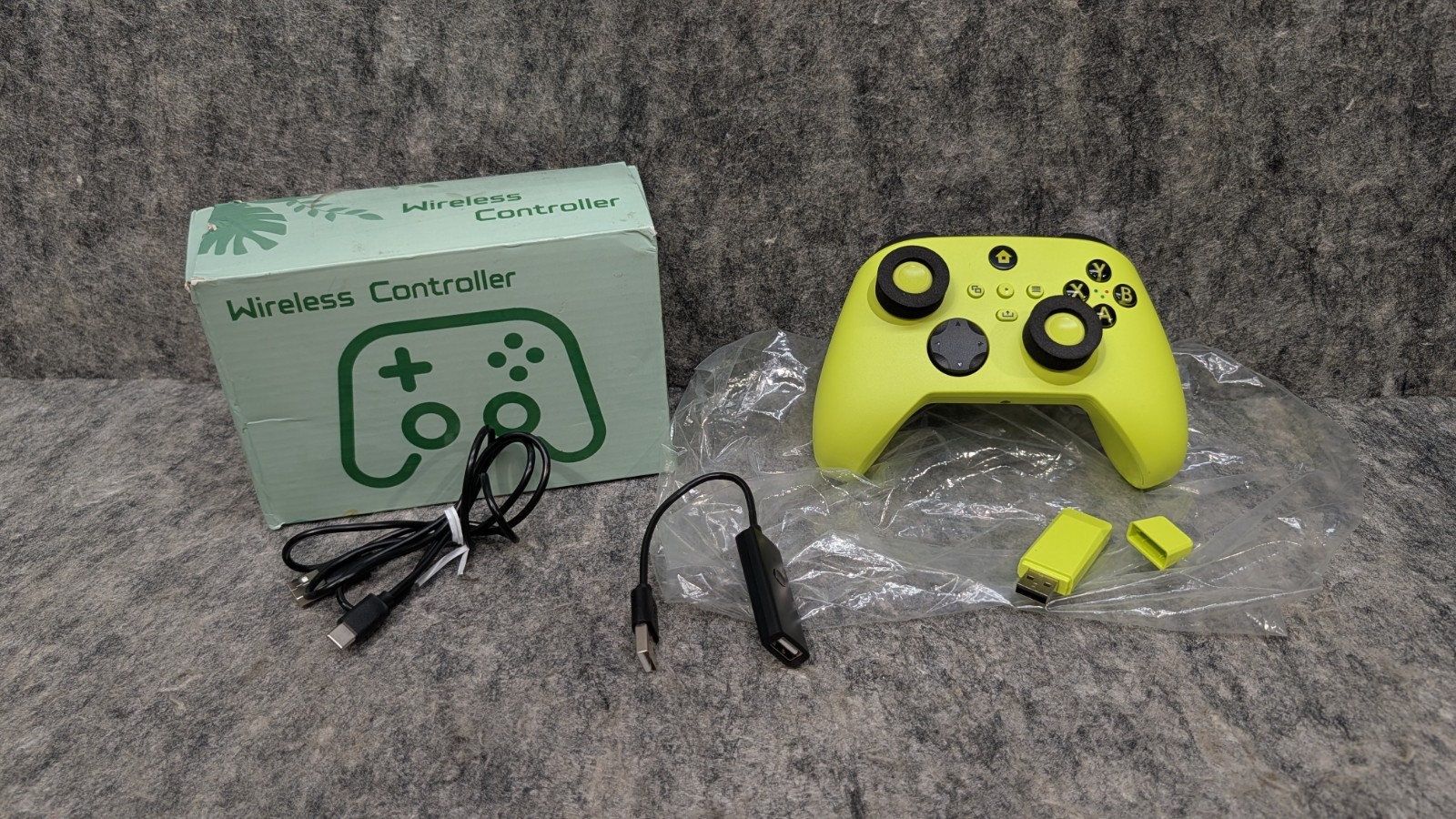 Generic Wireless Controller XBOX One Model# XP-024 Lime Green 🔥New🔥