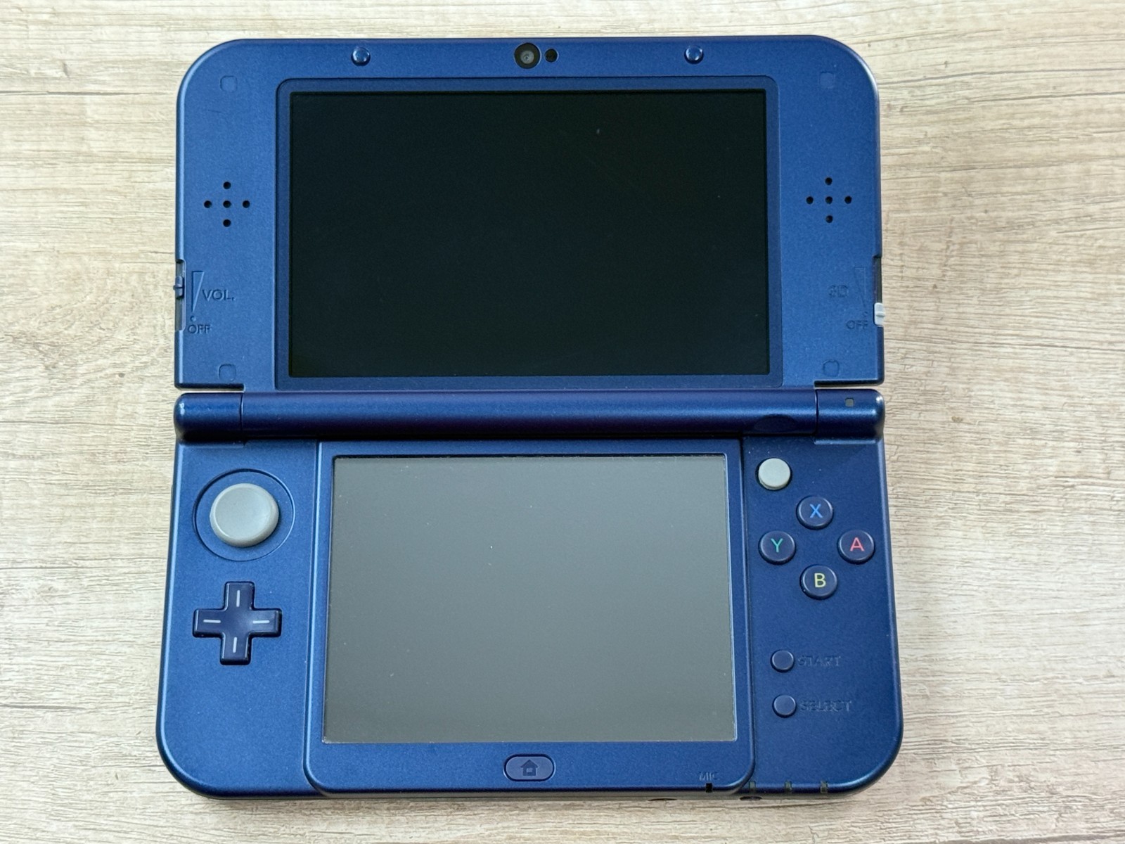 RANK B+ Dual IPS Nintendo New 3DS XL Metallic Blue Console Japan ver Tested D475