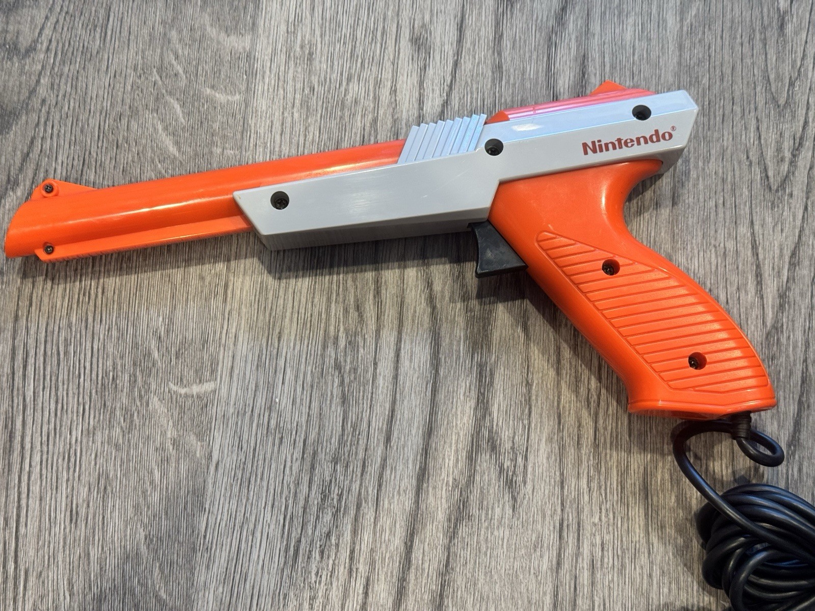 Super Mario Bros + Duck Hunt Zapper Original Nintendo NES Tested!