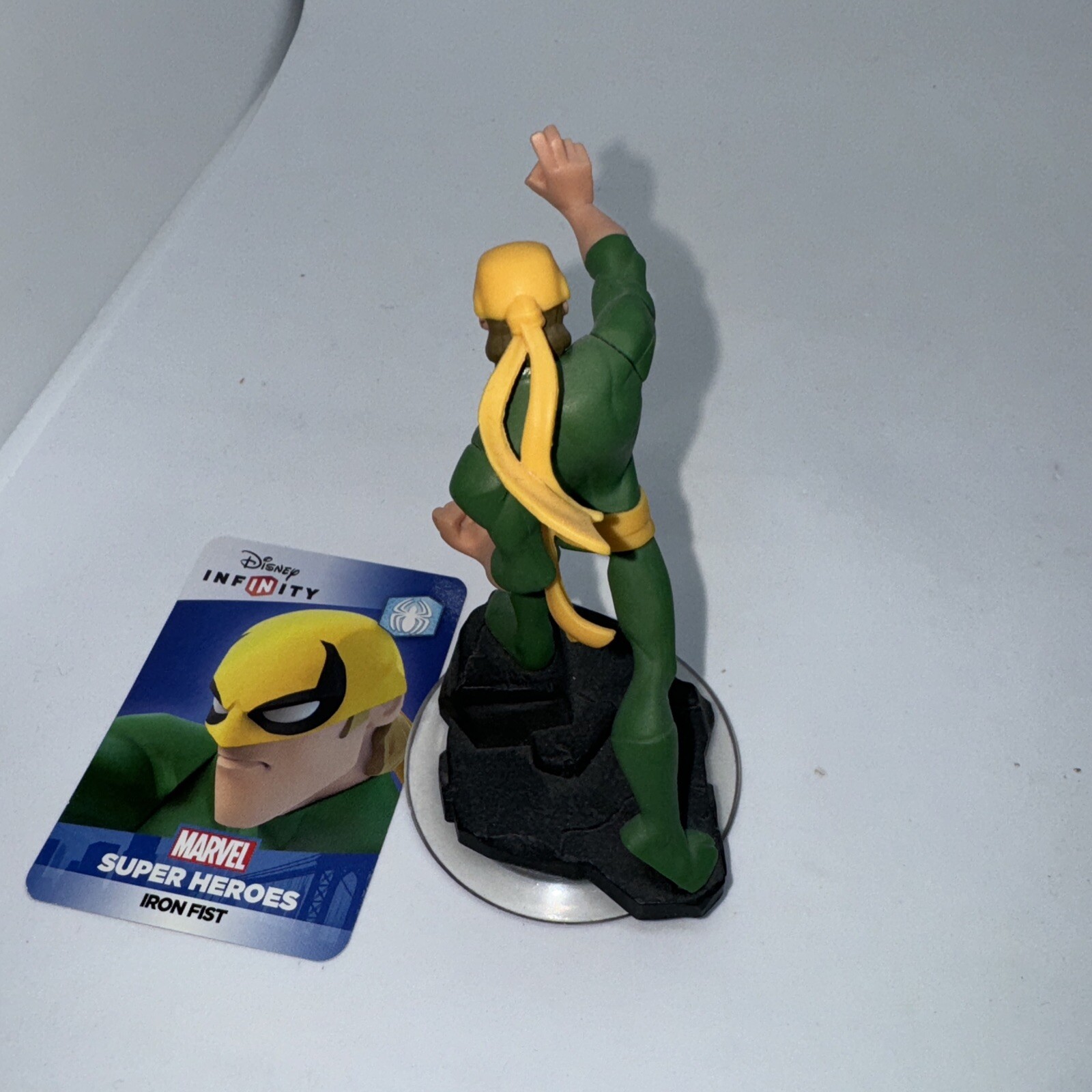 Disney Infinity 2.0 Marvel Super Heroes Iron Fist character figure tested works#