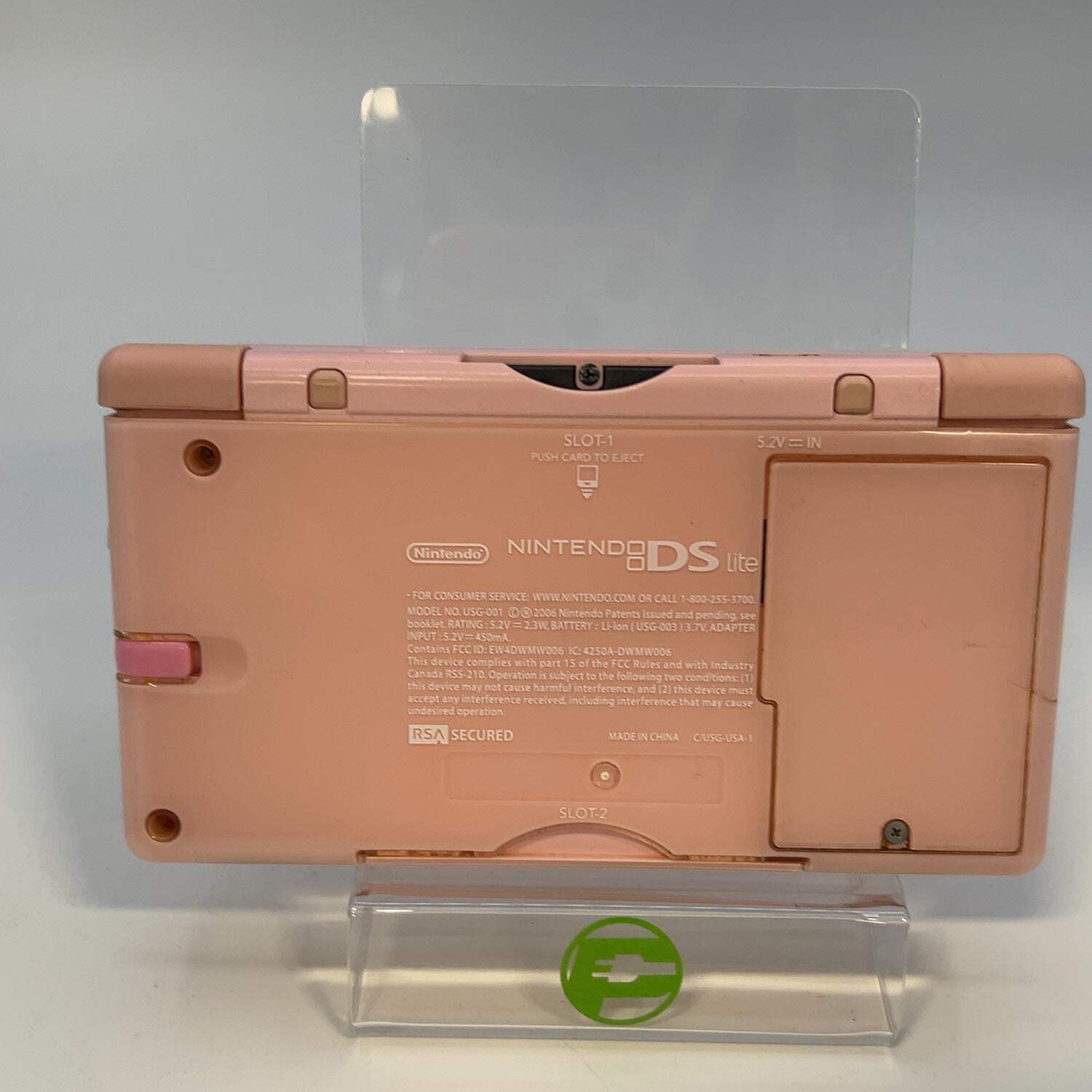 Nintendo DS Lite Handheld Game Console Only USG-001 Pink