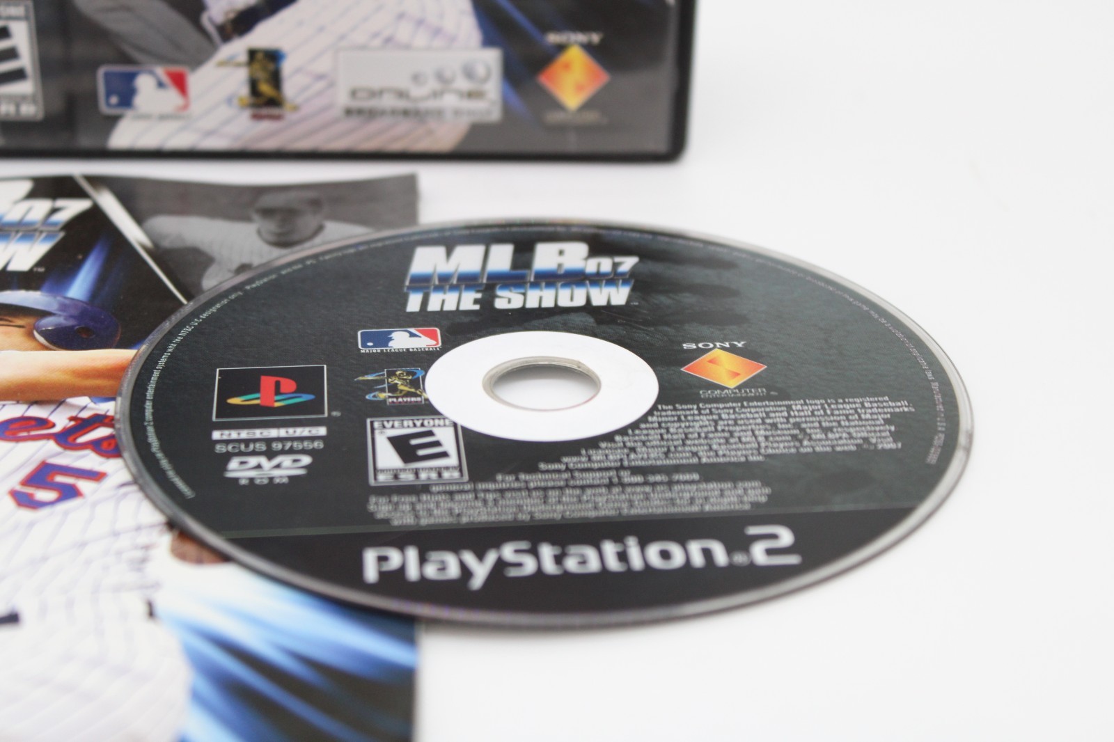 Refurbished PS2 MLB 07 The Show 2007 Complete CIB Black Label Excellent Mint