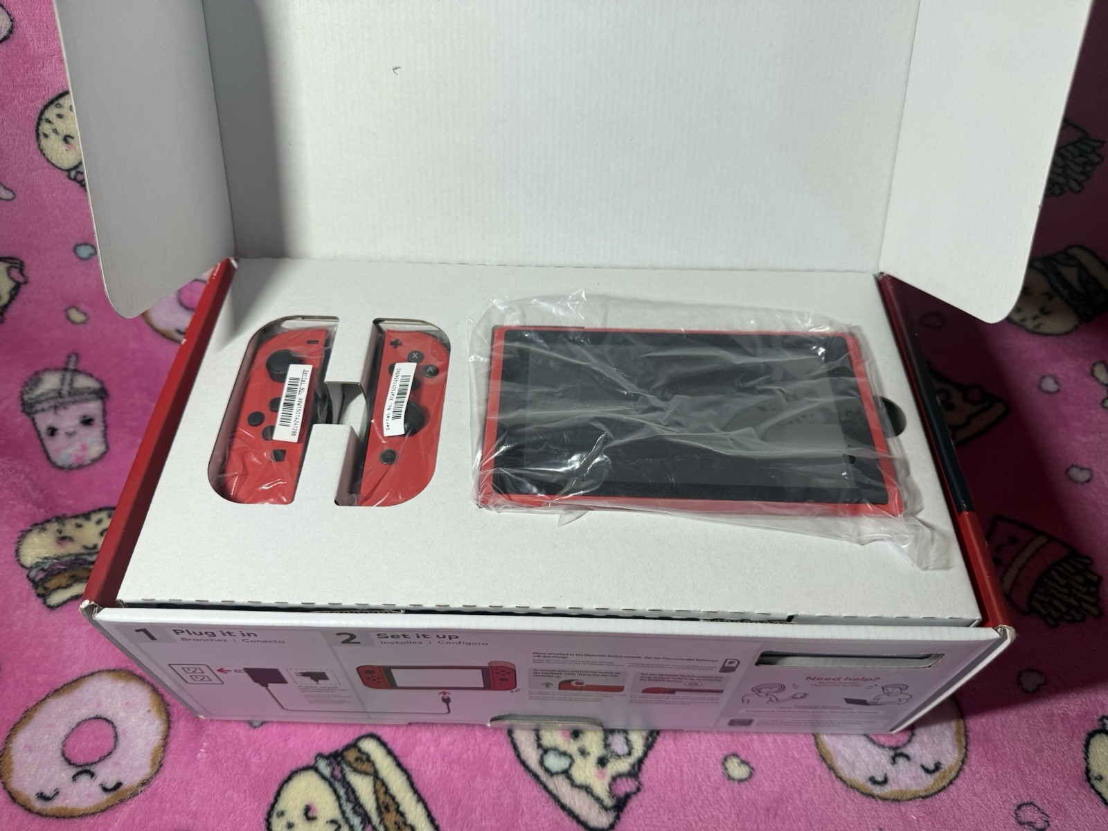 Mario Red & Blue Edition (Nintendo Switch Console) (Limited Edition) + (Case)