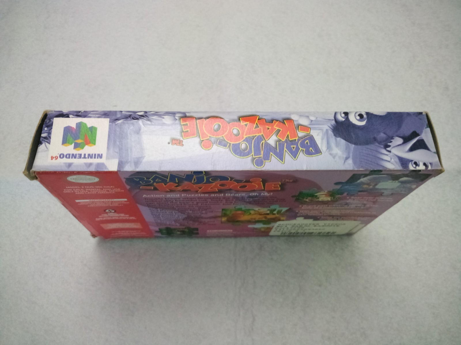 Banjo-Kazooie – Nintendo 64 (N64) – Genuine – Box Only