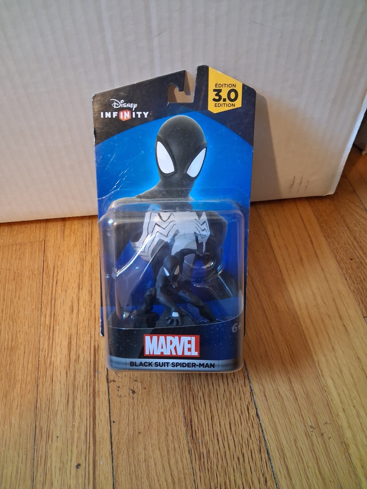 Rare DISNEY INFINITY Edition 3.0 Marvel BLACK SUIT SPIDER-MAN Symbiote HTF New