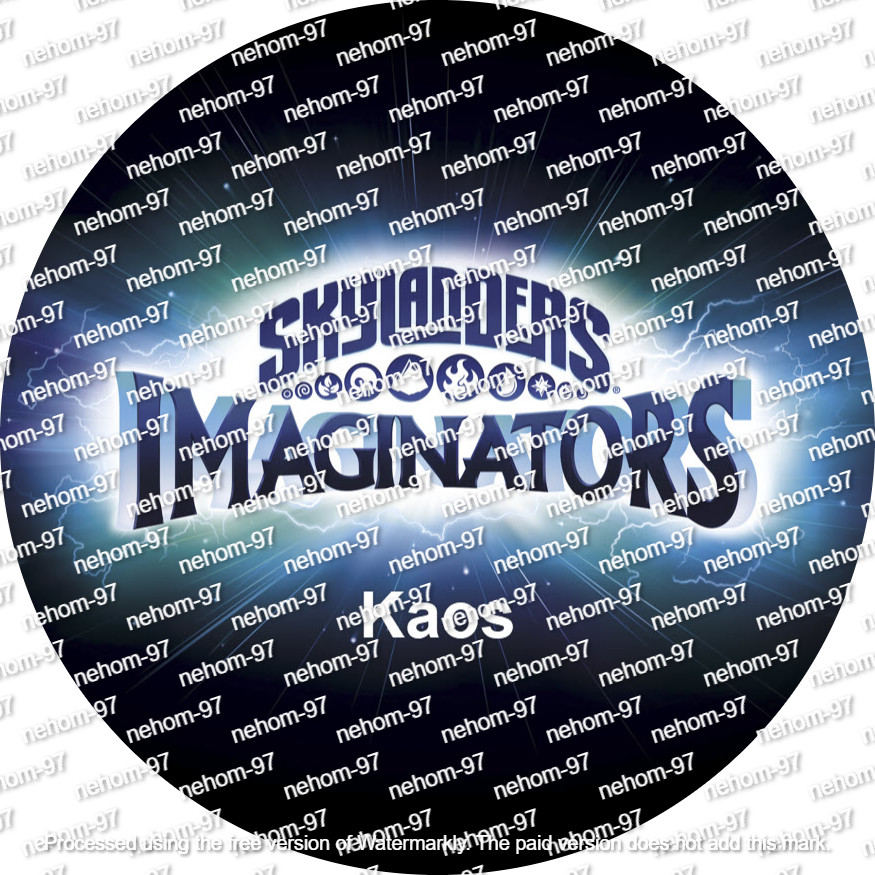 Skylanders Imaginators Kaos NFC Tag WITH IMAGES FREE SHIPPING
