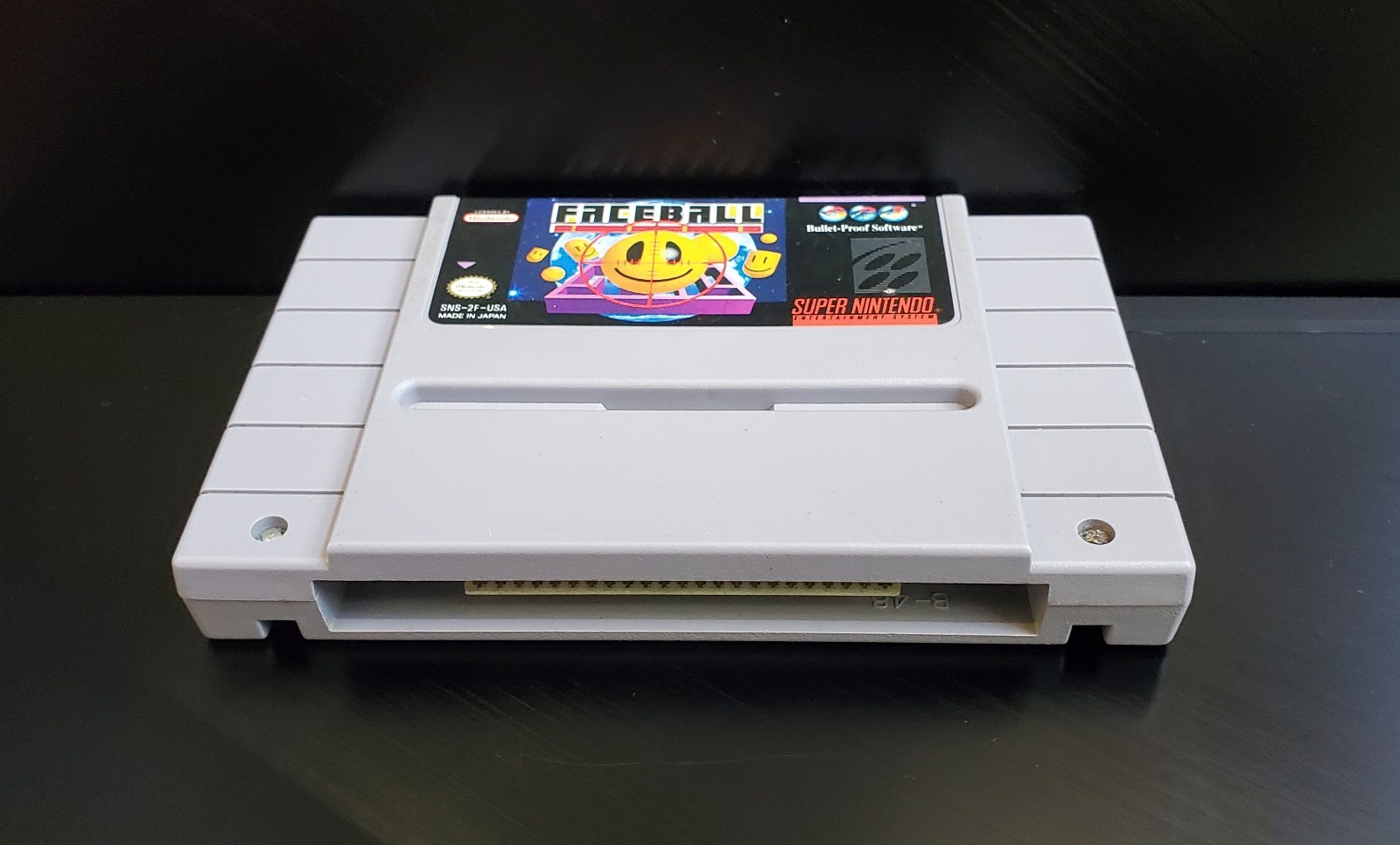 🔥Faceball SNES Game VERY GOOD – Tested Works!