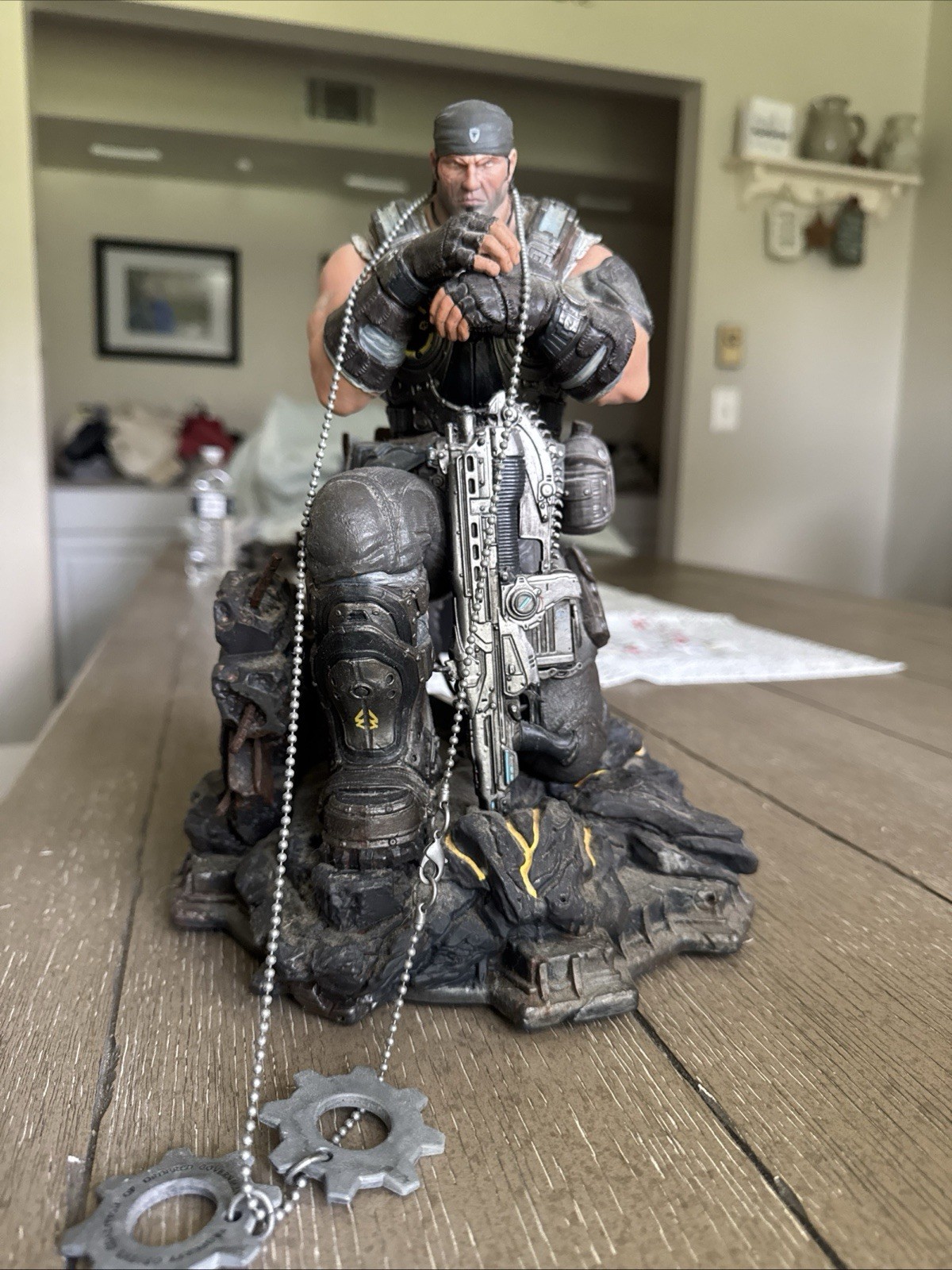 Gears of War 3 Limited Edition Marcus Fenix Collectors Figure Statue Epic Games