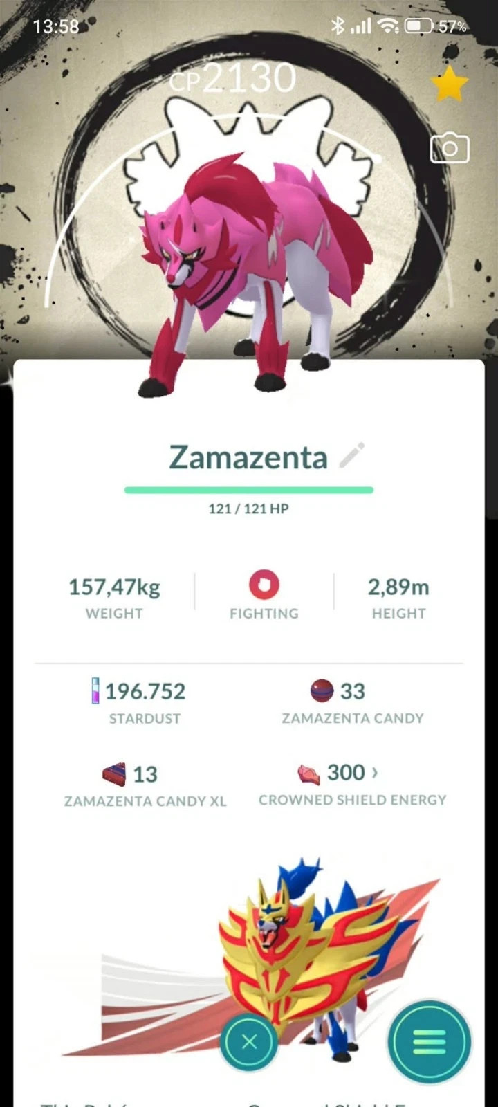 Pokémon G0 – Shiny Zamazenta BG Go fest 2026 – – Mini PTC