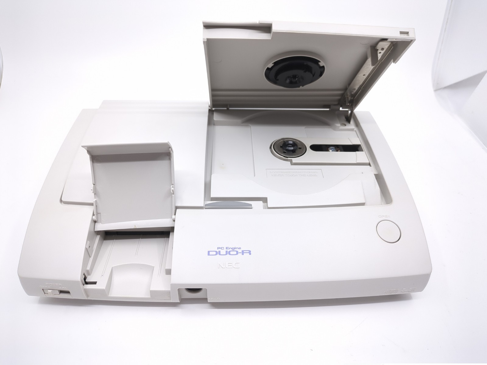 NEC PC Engine Duo-R Console PI-TG10 Tested – CD OK – HuCard OK – Japan