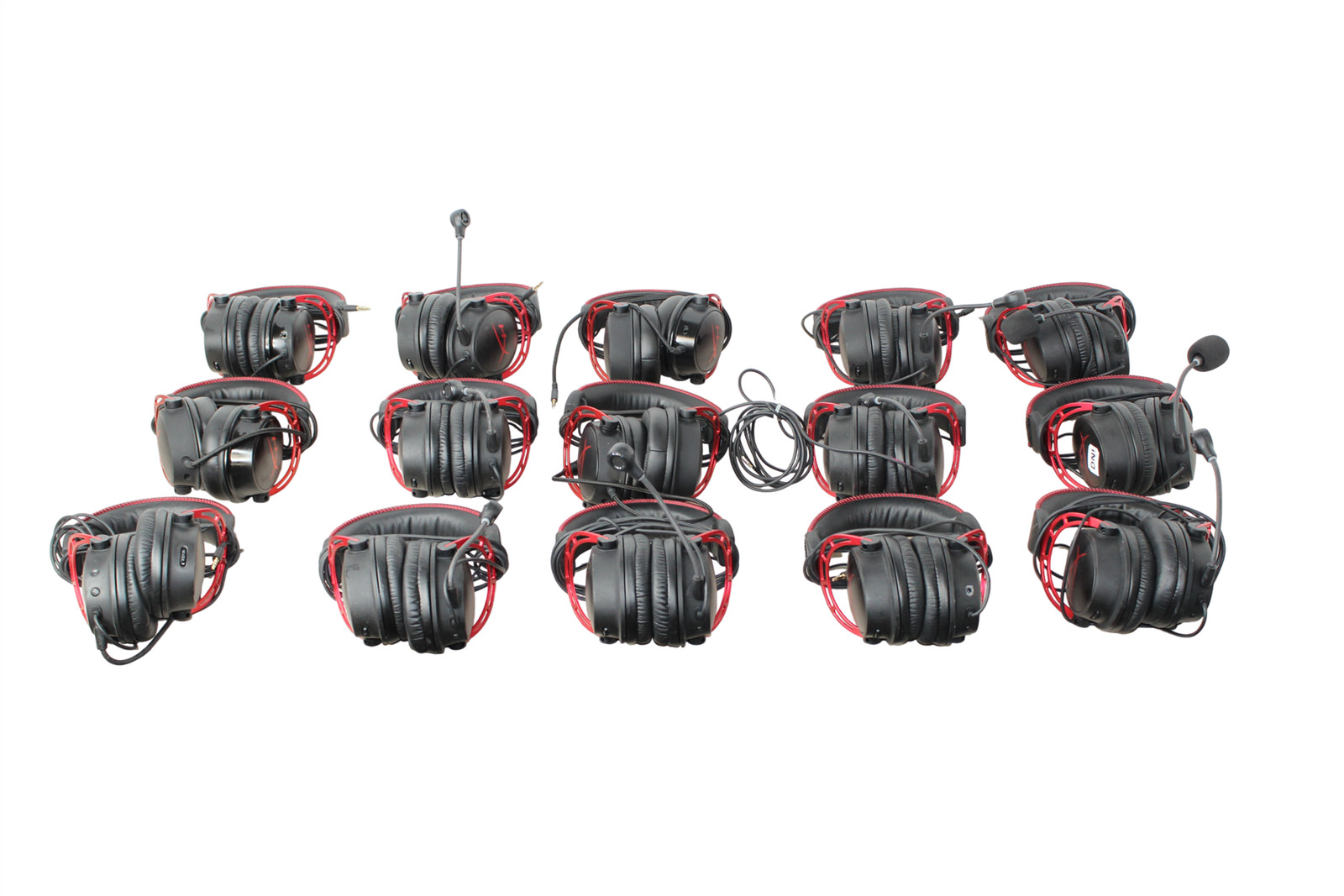 Lot of 15 HyperX Cloud Alpha Wired Gaming Headset- Black – Free shipping.