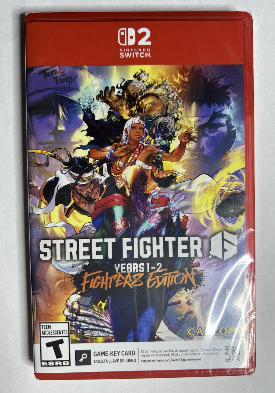 Street Fighter 6 Year 1-2 Fighters Edition Switch 2 NEW/SEALED